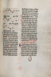 Messale: Fol. 129: contiene musica per Hely Hely Lama ecc. all