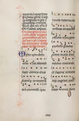 Missale: Fol. 180v: Musica per varie preghiere ordinarie, 1469