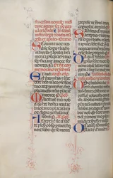 Missale: Fol. 319v: San Francesco e Messa completa di San Francesco, 1469