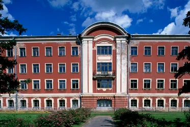 Palazzo di Mitava (XVIII secolo), progetto di Bartolomeo Francesco Rastrelli (1700-1771), Jelgava, Zemgale, Lettonia (dettaglio)