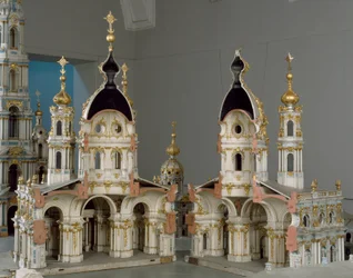 Progetto per il monastero della Vergine della Resurrezione a San Pietroburgo