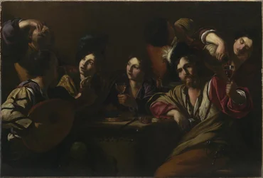 Scena di taverna, ca 1619