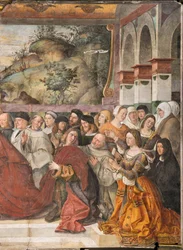 Il cardinale Guido di Monfort apre l