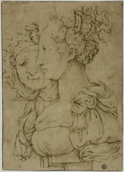 Vecchia Matrona e Giovane Donna