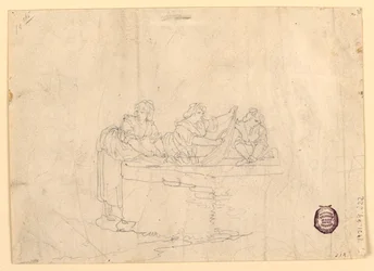 Disegno, Tre donne che si lavano, 1800-25