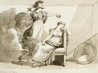Penelope abbellita da Minerva