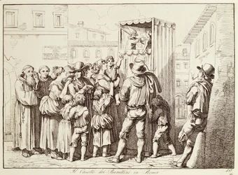 Teatro dei burattini a Roma