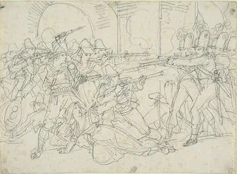 Studio per le vicende della vita di Massaroni, un bandito italiano