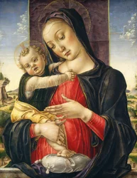 Madonna con Bambino, 1475 circa (tempera su tavola di pioppo)