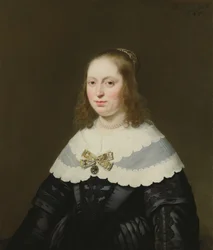Ritratto di Sophia Trip, moglie di Balthasar Coymans