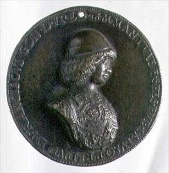 Medaglia ritratto raffigurante Francesco Gonzaga II (1466-1519)
