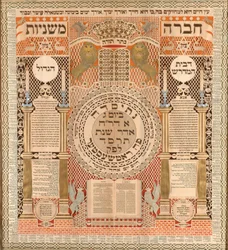 Tavoletta commemorativa e calendario di Omer