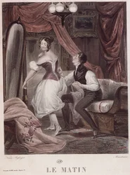 Mattina, inciso da Leon Mauduison, dal libro 