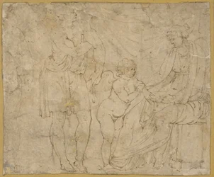 Marte(?), Venere e Cupido