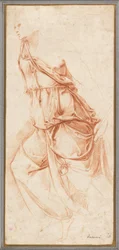 Studio di panneggio per l