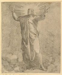 Il Salvatore coperto da un grande mantello
