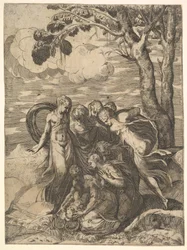 Mosè salvato dal Nilo, XVI secolo