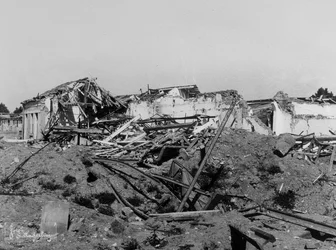 I bombardamenti di Sermide: edifici danneggiati durante la seconda guerra mondiale