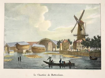 Le Chantier de Rotterdam, c.1895