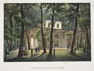 Padiglione della Società, nel bosco di la Haye