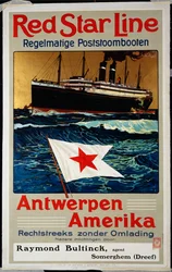 Red Star Line, Antwerpen America, c.1899