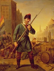 Soldato della Rivoluzione Belga nel 1830