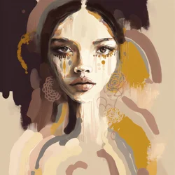 Bellezza astratta e piena di sentimento