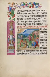 Martirio di Santo Stefano. Dall