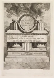 Mascherata alla greca: Pagina di dedica