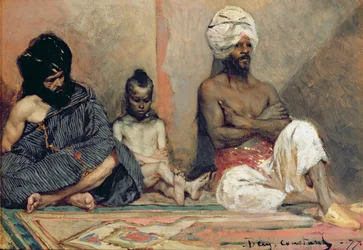 Arabi seduti, 1877
