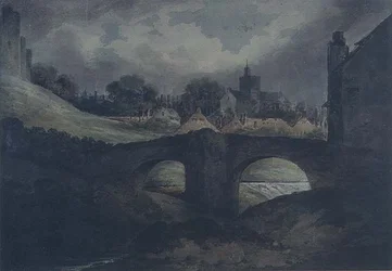 Città e ponte di Brecon