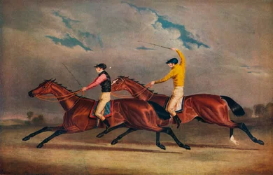 Matilda batte Mamelucco, St. Leger, 1827