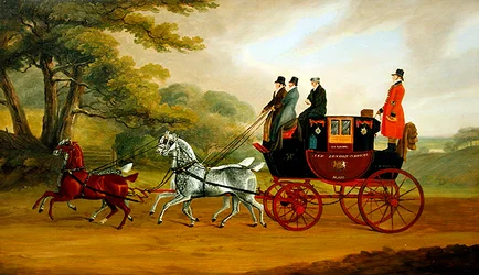 La posta reale di Glasgow e Londra