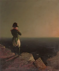 Napoleone Bonaparte che medita a Sant