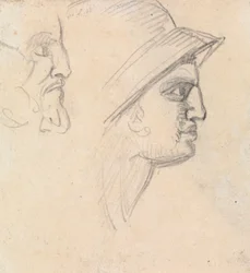 Studio di teste maschili
