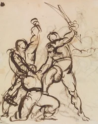 Studio di una battaglia