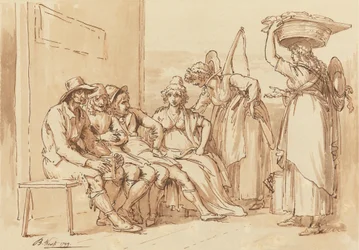 Personaggi nelle strade di Londra