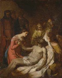 Studio del Compianto su Cristo morto