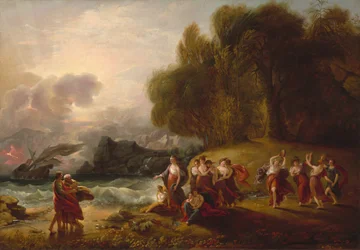 Telemaco e Calipso, c. 1809