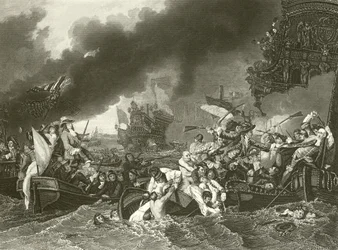 La battaglia di La Hogue