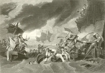 La battaglia di La Hogue