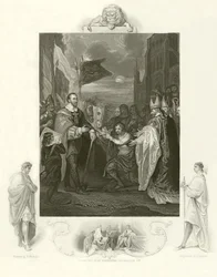 Guglielmo I riceve la corona d