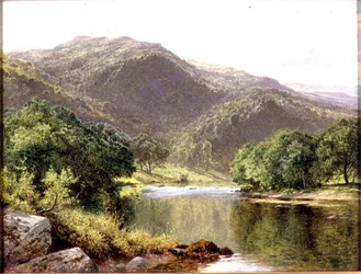 Un fiume nel Galles del Nord