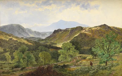 Moel Siabod - nella Valle del Lledr, 1871