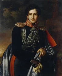 Ritratto del conte Nikolay Alexandrovich Samoylov 1800-1842, ca 1825