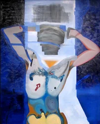 Homme libre, 2006 (olio e acrilico su tela)
