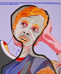 La nave dei folli : Yohan, 2020 (olio su tela)