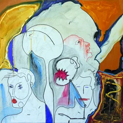 Michael Ackerman, 2001 (olio su tela)