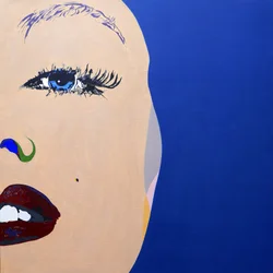 Surportrait: Fedra, atto primo, 2020 (olio su tela)