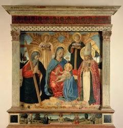 Madonna col Bambino e i Santi Andrea e Prospero, 1466